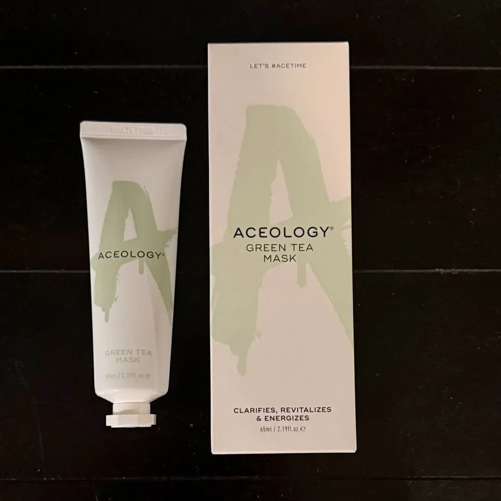 Aceology Green Tea Mask - Refreshing Skincare Treatment brand new in box sealed